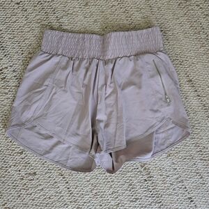 BMJL Women's Athletic Shorts High Waisted Running Short Pocket 2.5" - Rose